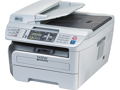 đổ mực máy in brother 7450